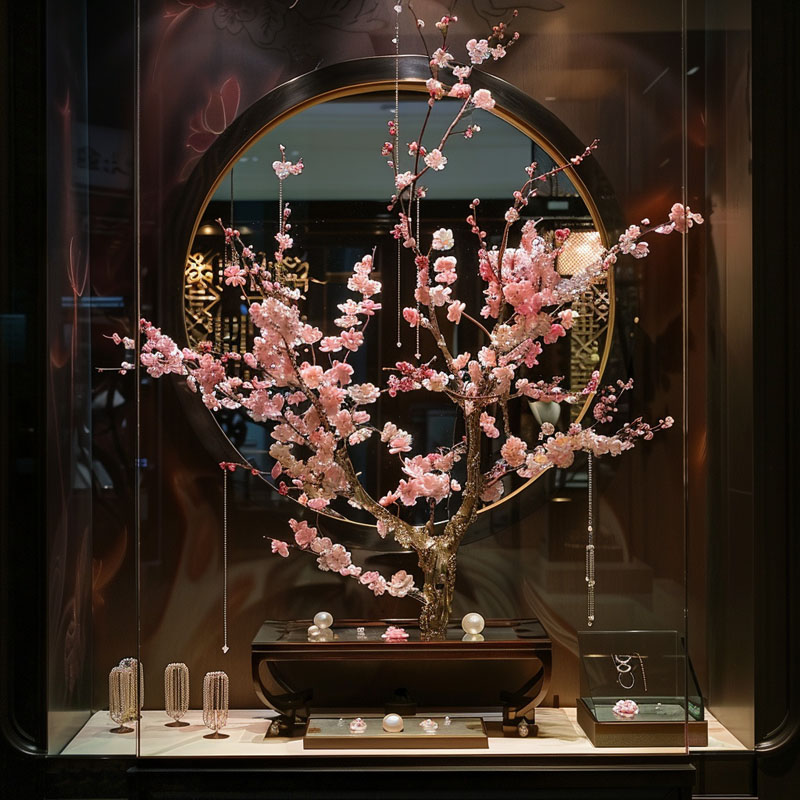 Πώς μπορεί ο σχεδιασμός των ντουλαπιών εμφάνισης κοσμημάτων να ικανοποιήσει την αισθητική ψυχολογία των πελατών;